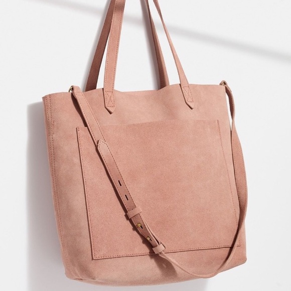 madewell transport tote pink